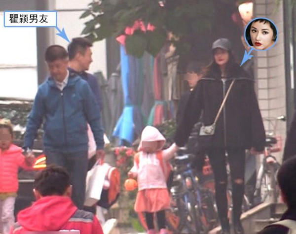 瞿颖与男友接孩子被拍 和小女孩相处融洽心情好